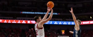 Nebraska's Sandfort Shares Big Ten Player of the Week Honors