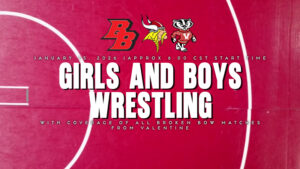 Local Sports Calendar 1/15 - Broken Bow G/B Wrestling at Valentine Tri on KBBN