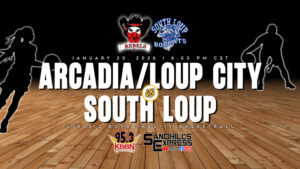 Local Sports Calendar 1/20 - G/B Basketball Arcadia/Loup City vs South Loup on KBBN / Video