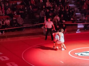 Broken Bow Girls and Boys Wrestling Compete at Valentine