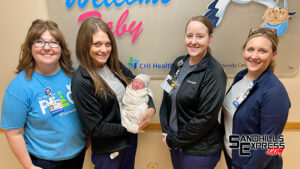 Broken Bow couple celebrates first baby of new year at CHI Health Good Samaritan