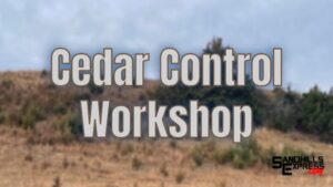 Cedar Control Workshop Upcoming in North Platte