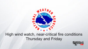 NWS warns of strong winds, fire danger for Thursday and Friday