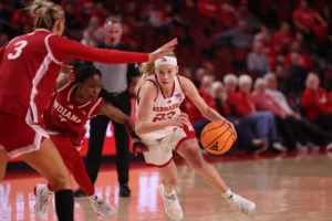 Huskers Hold Off Hoosiers