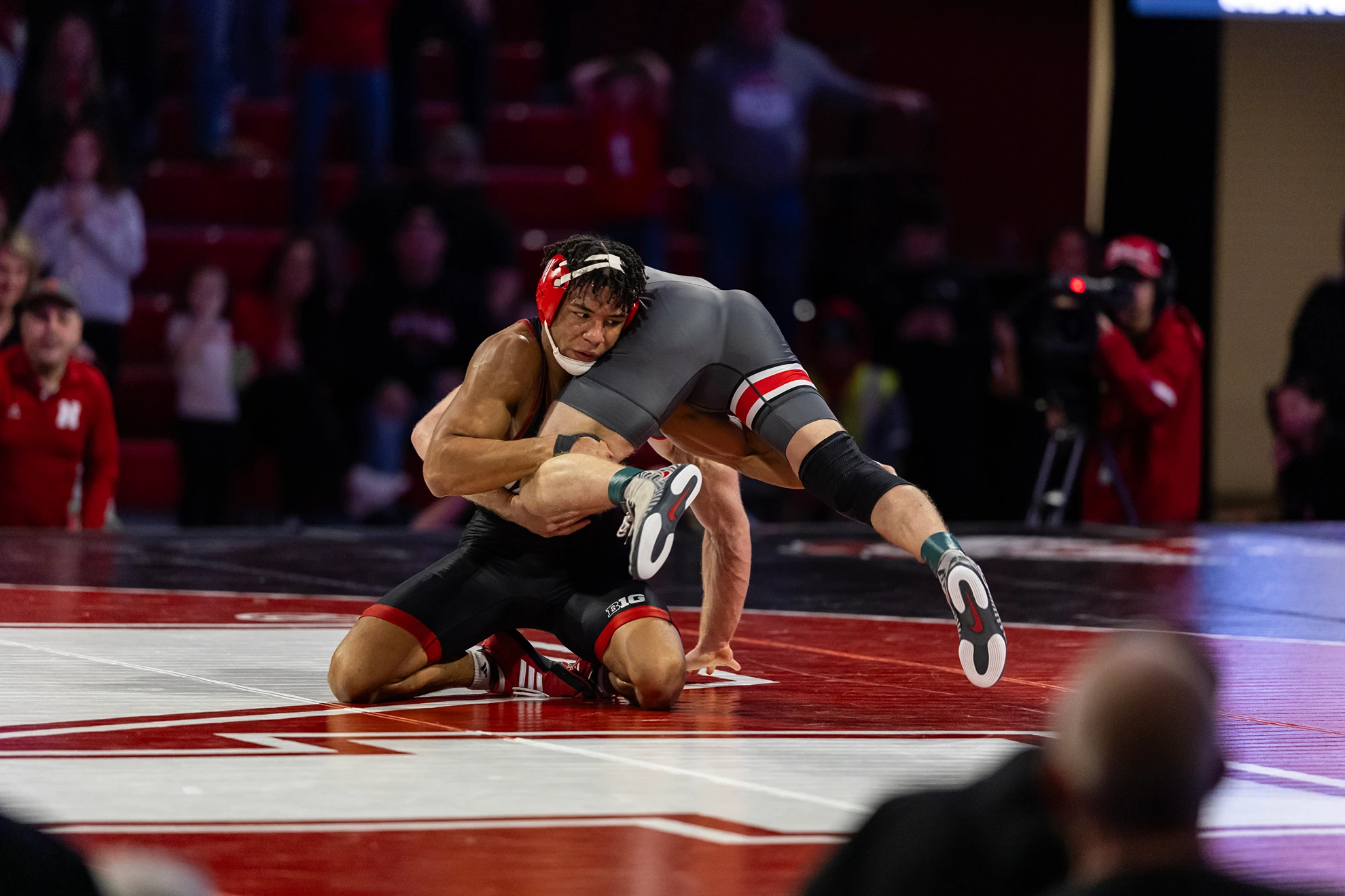 Huskers Come Up One Point Short Against #2 Ohio State in Wrestling Dual