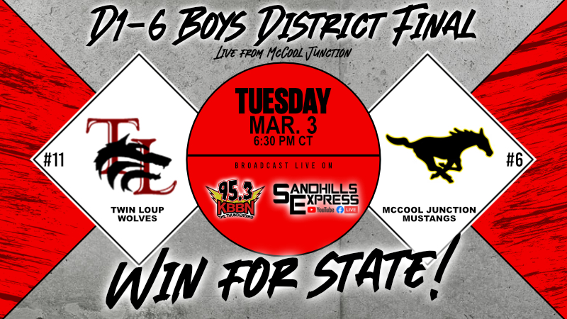 Twin Loup and Mullen Play in Boys District Finals – Coverage on Central Nebraska’s Sports Source