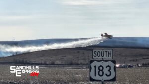 Updated - Two Injured in Thursday Afternoon Fire Burns 200 Acres South of Ansley, Plus, List of Responders