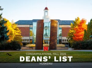 7,000-Plus Huskers Named to UNL Deans’ List for Fall 2025