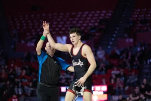 Nebraska's Araujo Named Big Ten Freshman Wrestler of the Week