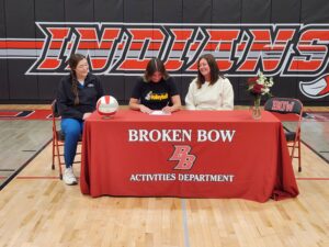 Broken Bow Senior Olivia Neely Signs to Play Volleyball for NPCC