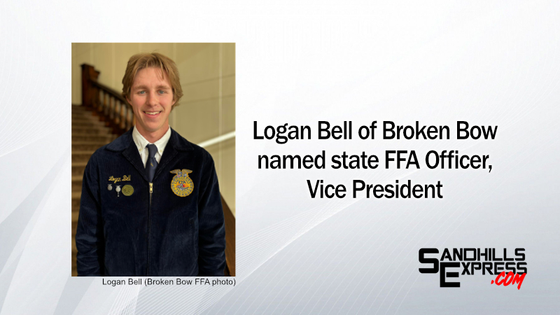 Broken Bow's Logan Bell named Nebraska FFA State Officer, excited for year ahead