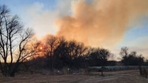 Fire North of Sumner Brought Under Control with Help of Mutual Aid Departments