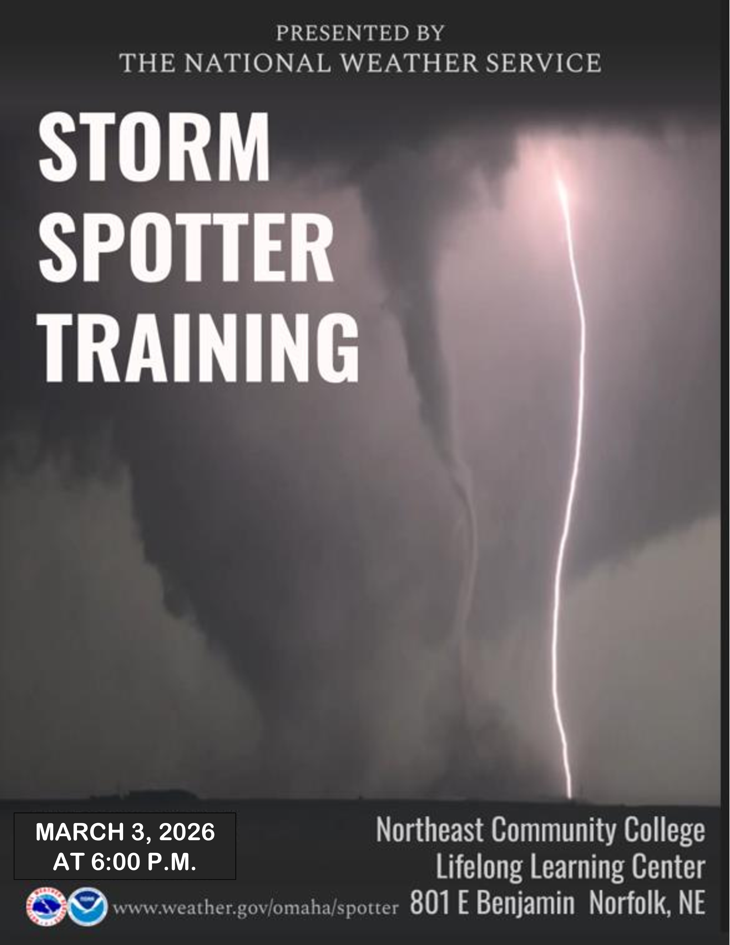 NWS Storm Spotter Training Taking Place Tonight for the Northeast ...