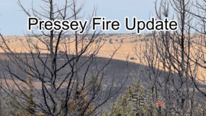 Pressey Fire acreage grows, one home and several outbuildings lost