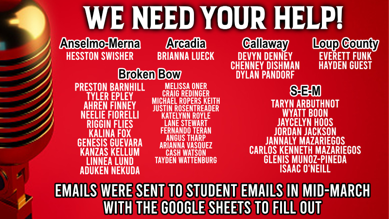 Needed senior salutes (ends April 14)