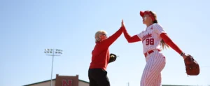 Revelle Collects Win # 1,200 as Nebraska Softball Sweeps Rutgers