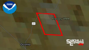 Fire sparks north of Oconto near Pressey Park in Custer County Friday afternoon
