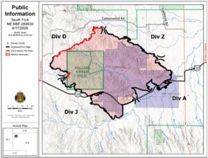 South Fork fire in northwest Nebraska now 80% contained
