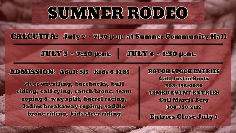 Sumner Rodeo (Ends July 3rd)