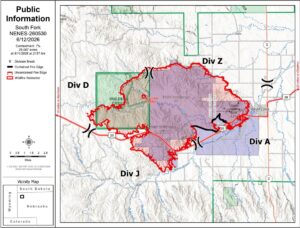 South Fork fire now 7% contained, has burned over 28,000 acres