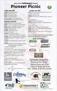 Callaway Hosts the Seven Valleys Rodeo and Pioneer Picnic This Weekend