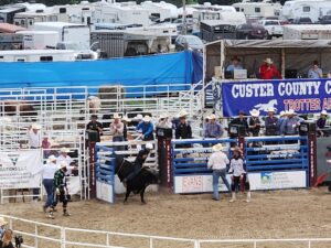 Brennan Polito of Texas Wins Custer County Classic Bull Riding