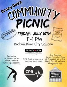 Crazy Days Community Picnic set for July 10 on the Square