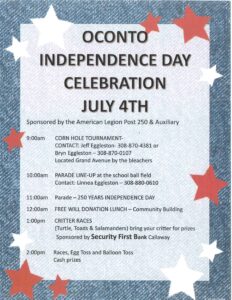 Oconto invites visitors to celebrate Independence Day with day full of activities