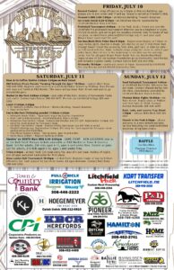 Litchfield Old Settlers is this weekend, July 10, 11, and 12