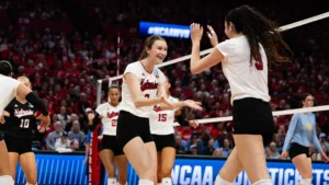 Three Huskers Named to Preseason All-Big Ten Volleyball Team