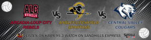 Local Sports Calendar 9/15 - ALC Volleyball Tri on KBBN / Video