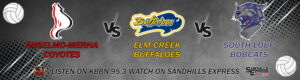 Local Sports Calendar 9/22 - High School Volleyball Elm Creek Tri with South Loup and Anselmo-Merna on KBBN/Video