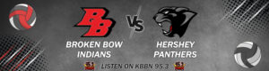 Local Sports Calendar 8/27 - Broken Bow Volleyball vs Hershey on KBBN
