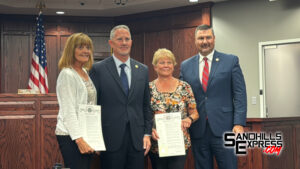 Proclamation made in Broken Bow recognizing Trial Court Week during tour across more of state
