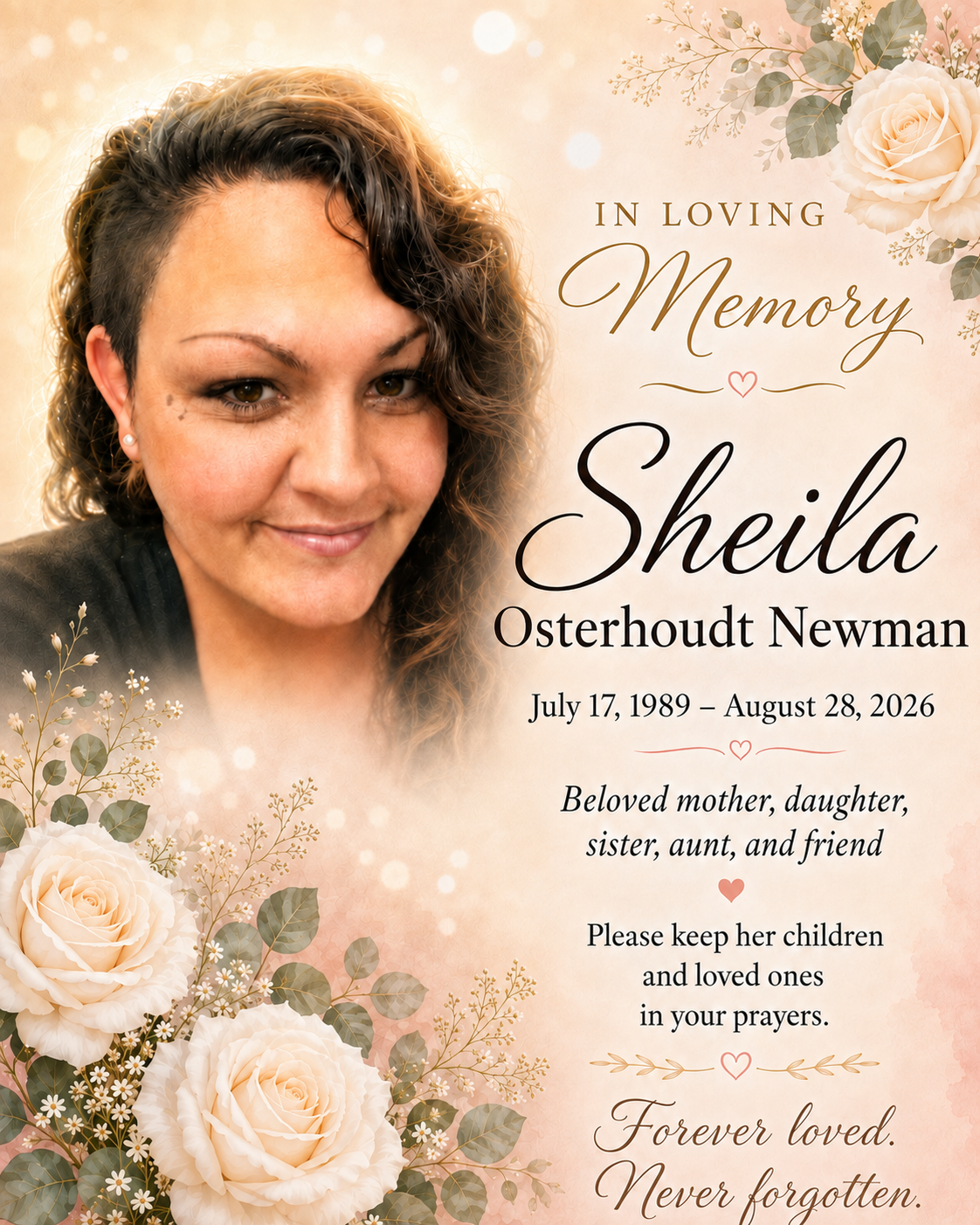 Sheila Osterhoudt, age 37