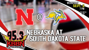 Reilly Named Big Ten Setter of the Week as Huskers Face SDSU Tonight on KBBN