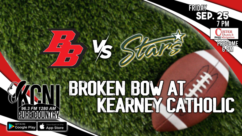 Bow at Kearney cath football