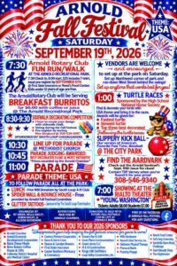 USA themed Arnold Fall Festival is this Saturday