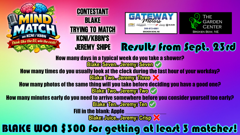 blake bartak winner mind match (ends 9/29)