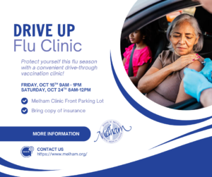 Melham Medical Center hosting drive up flu shot clinics
