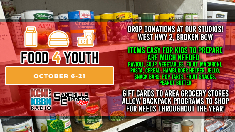 Food 4 Youth (Thru 10/21)