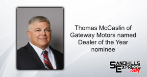 Gateway Motors owner Thomas McCaslin named Nebraska's TIME Dealer of the Year Nominee