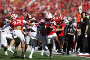 Huskers Push No. 7 Hoosiers to Limit But Come Up Short